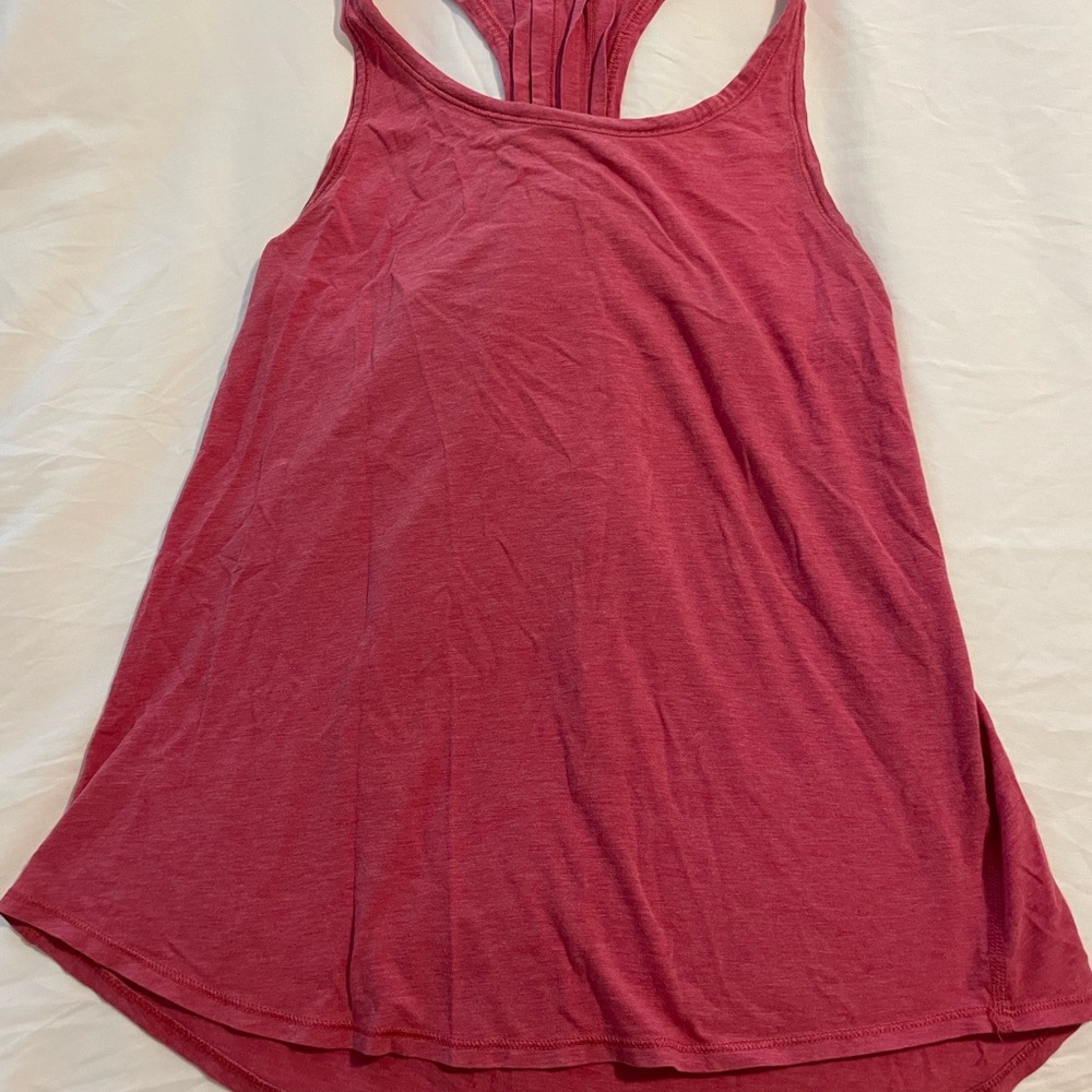 Lululemon Athletica Pink Tank Top